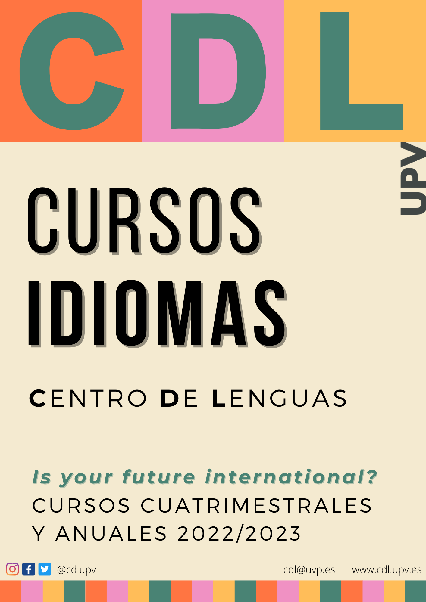 Cursos de idiomas del CDL 2022/2023